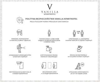 Апарт-отели Aparthotel Vanilla Краков Классические апартаменты-студио с балконом-3