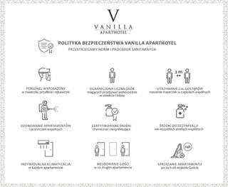 Апарт-отели Aparthotel Vanilla Краков Классические апартаменты-студио с балконом-11